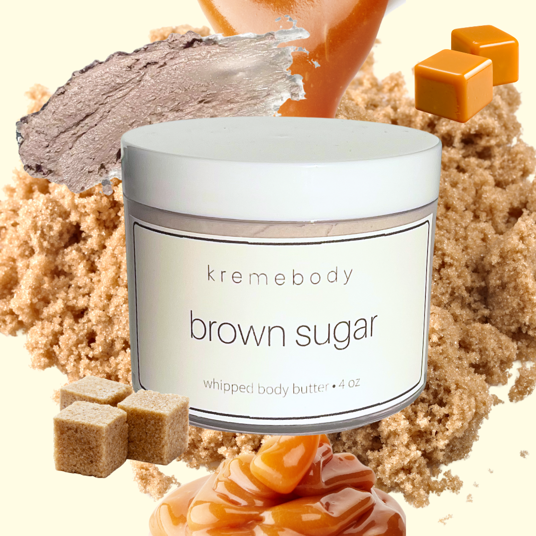brown sugar whipped body butter