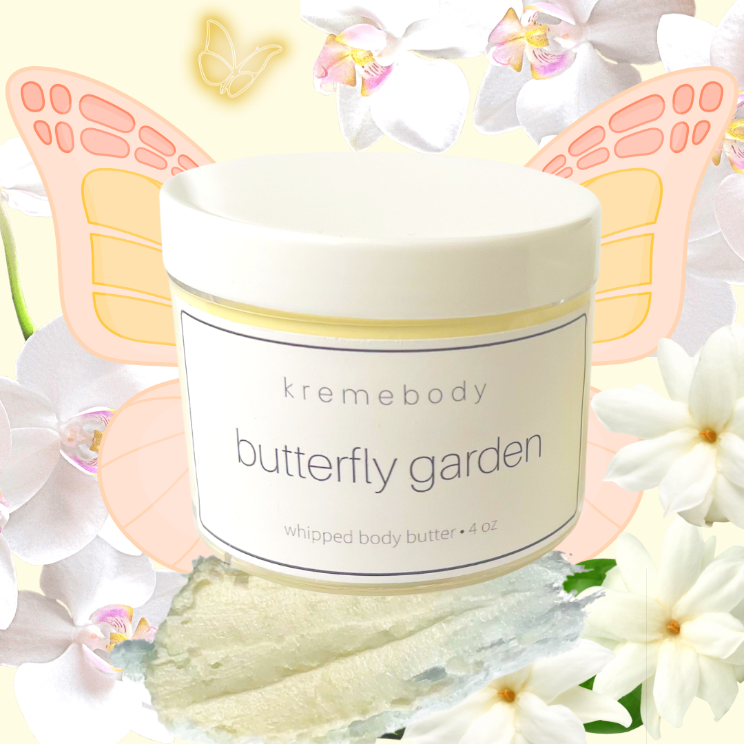 butterfly garden whipped body butter